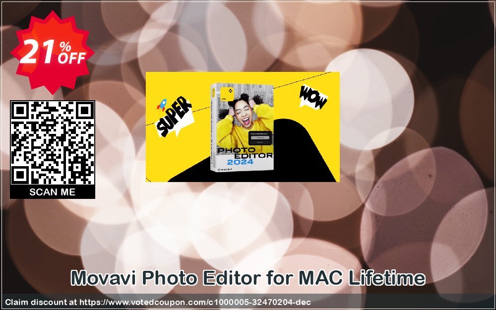 Movavi Photo Editor for MAC Lifetime Coupon Code Apr 2024, 21% OFF - VotedCoupon