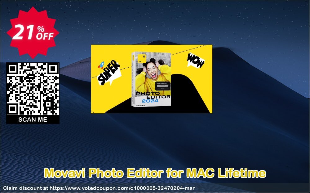 Movavi Photo Editor for MAC Lifetime Coupon Code Jun 2024, 21% OFF - VotedCoupon