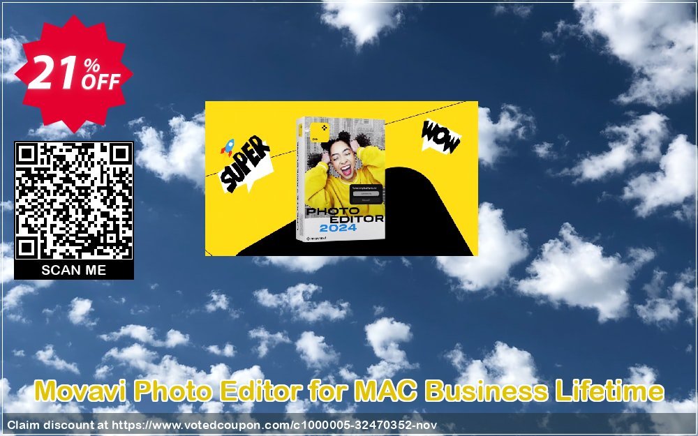 Movavi Photo Editor for MAC Business Lifetime Coupon, discount 20% OFF Movavi Picverse for MAC Business Lifetime, verified. Promotion: Excellent promo code of Movavi Picverse for MAC Business Lifetime, tested & approved