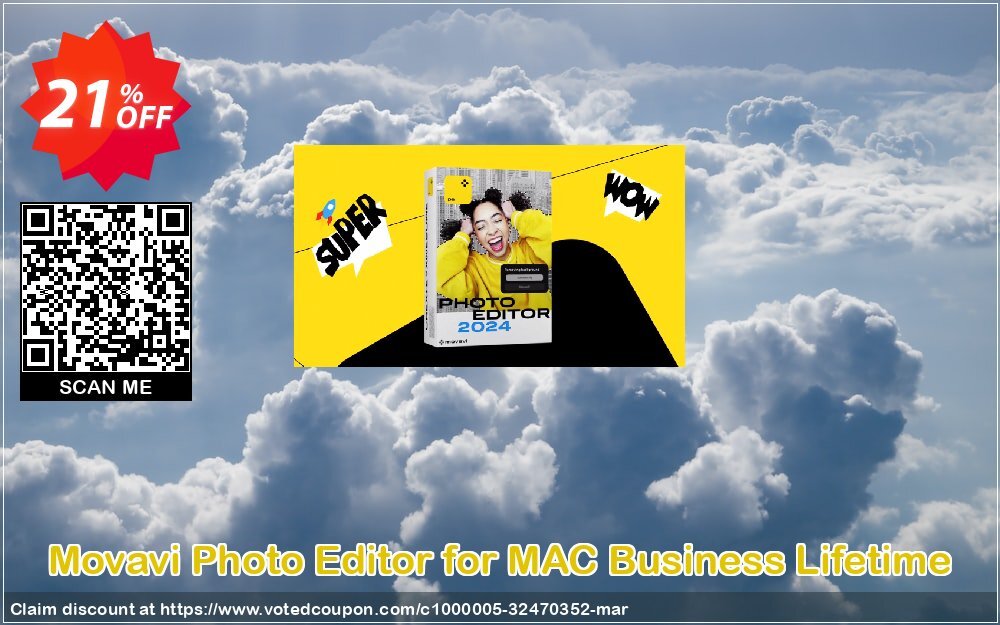 Movavi Photo Editor for MAC Business Lifetime Coupon, discount 20% OFF Movavi Picverse for MAC Business Lifetime, verified. Promotion: Excellent promo code of Movavi Picverse for MAC Business Lifetime, tested & approved