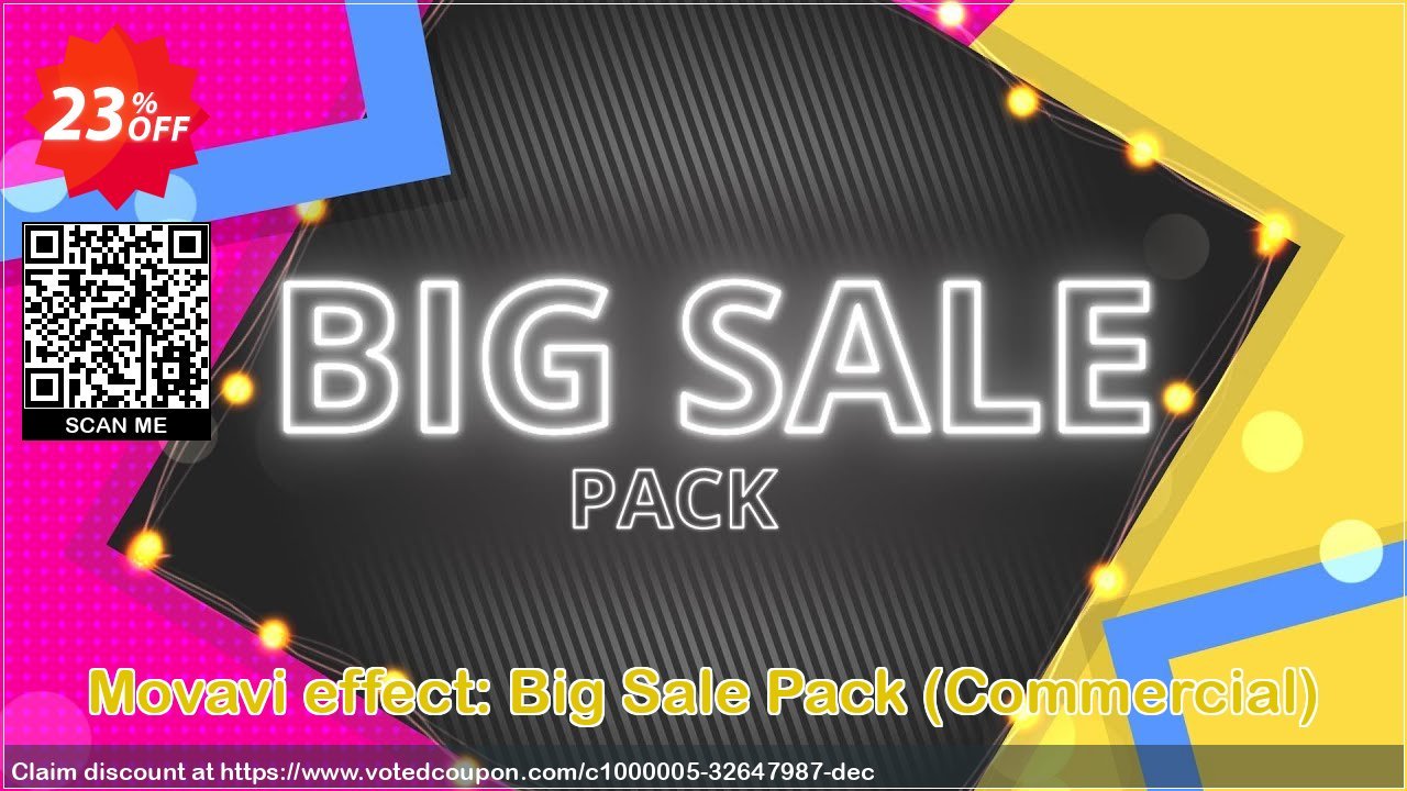 Movavi effect: Big Sale Pack, Commercial  Coupon, discount Big Sale Pack - Business Imposing promo code 2024. Promotion: Imposing promo code of Big Sale Pack - Business 2024