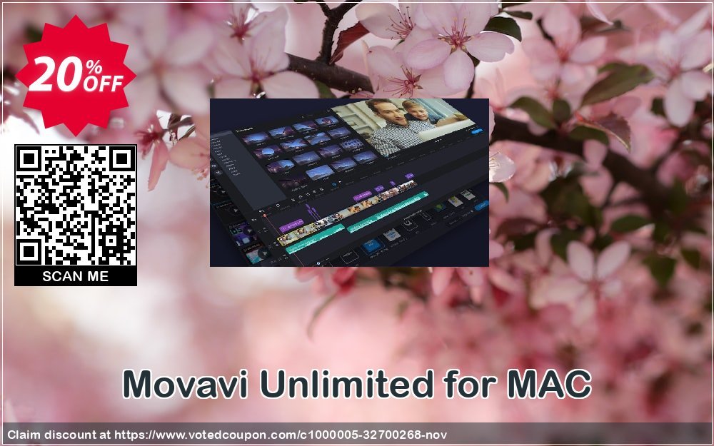 Movavi Unlimited for MAC Coupon Code Mar 2024, 20% OFF - VotedCoupon