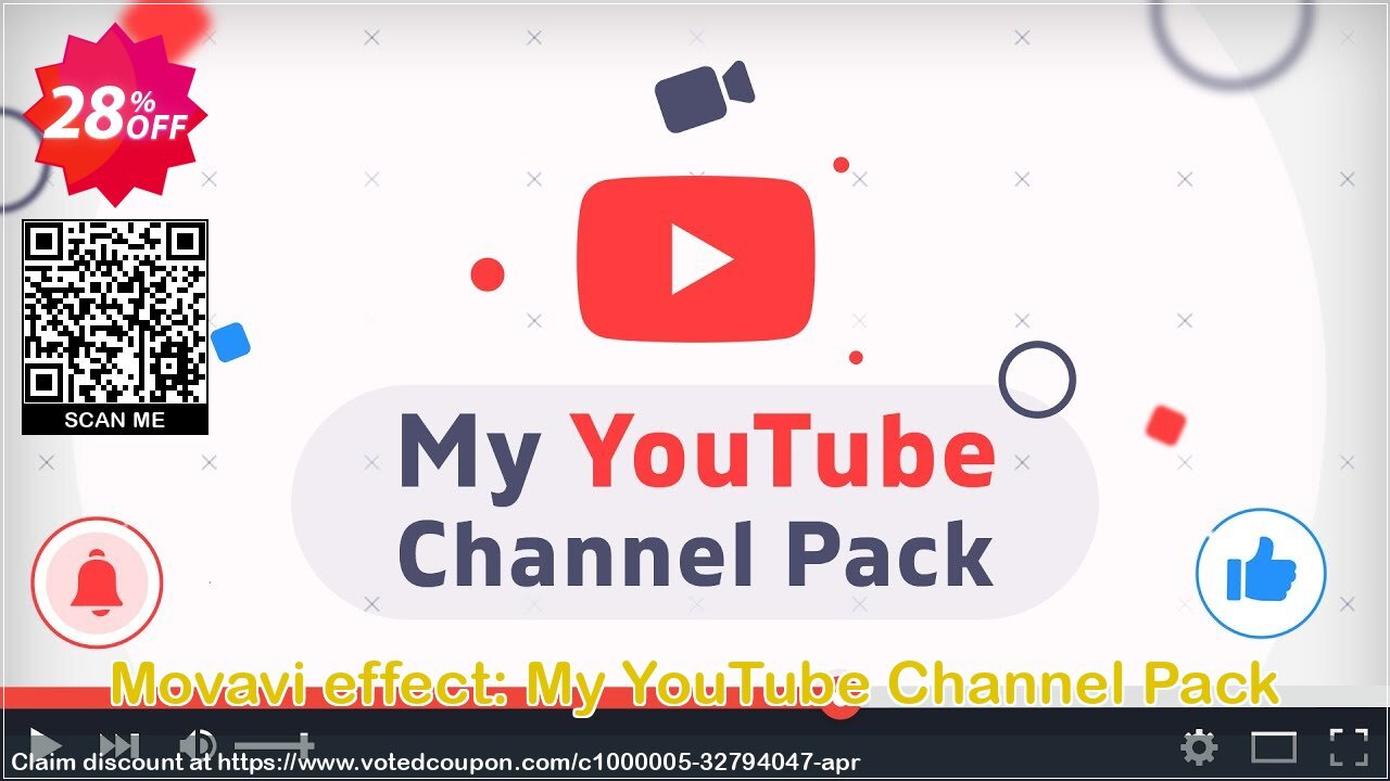 Movavi effect: My YouTube Channel Pack Coupon, discount My YouTube Channel Pack Awful offer code 2024. Promotion: Awful offer code of My YouTube Channel Pack 2024