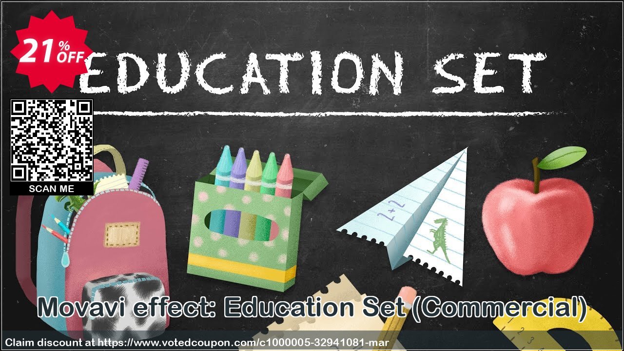 Movavi effect: Education Set, Commercial  Coupon, discount 20% OFF Movavi effect: Education Set (Commercial), verified. Promotion: Excellent promo code of Movavi effect: Education Set (Commercial), tested & approved