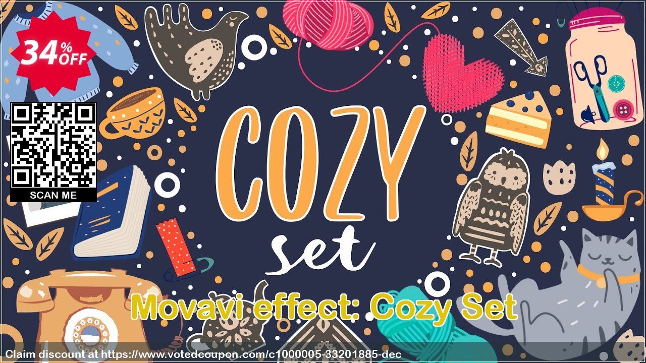 Movavi effect: Cozy Set Coupon, discount Cozy Set Marvelous deals code 2024. Promotion: Marvelous deals code of Cozy Set 2024