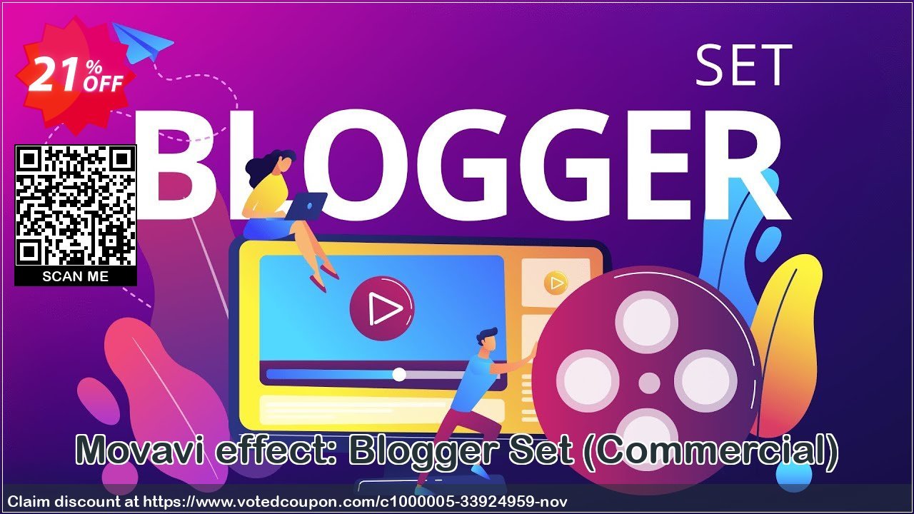Movavi effect: Blogger Set, Commercial  Coupon, discount 20% OFF Movavi effect: Blogger Set (Commercial), verified. Promotion: Excellent promo code of Movavi effect: Blogger Set (Commercial), tested & approved