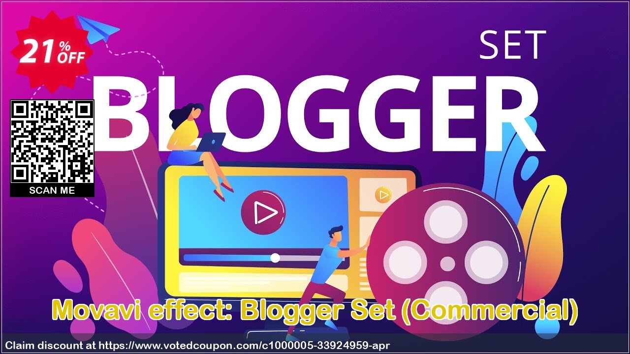 Movavi effect: Blogger Set, Commercial  Coupon, discount 20% OFF Movavi effect: Blogger Set (Commercial), verified. Promotion: Excellent promo code of Movavi effect: Blogger Set (Commercial), tested & approved