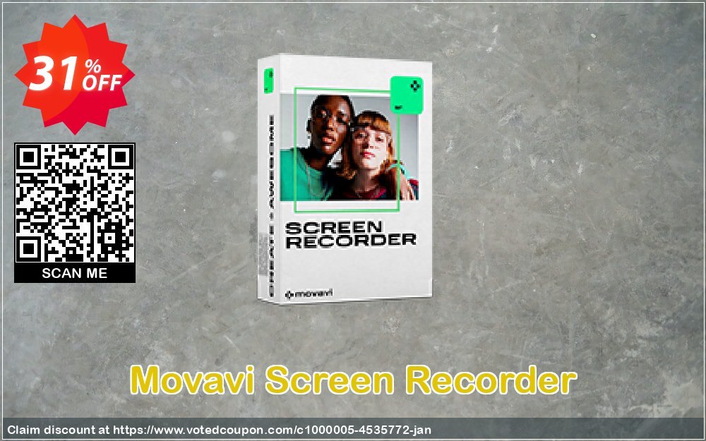 Movavi Screen Recorder voted-on promotion codes