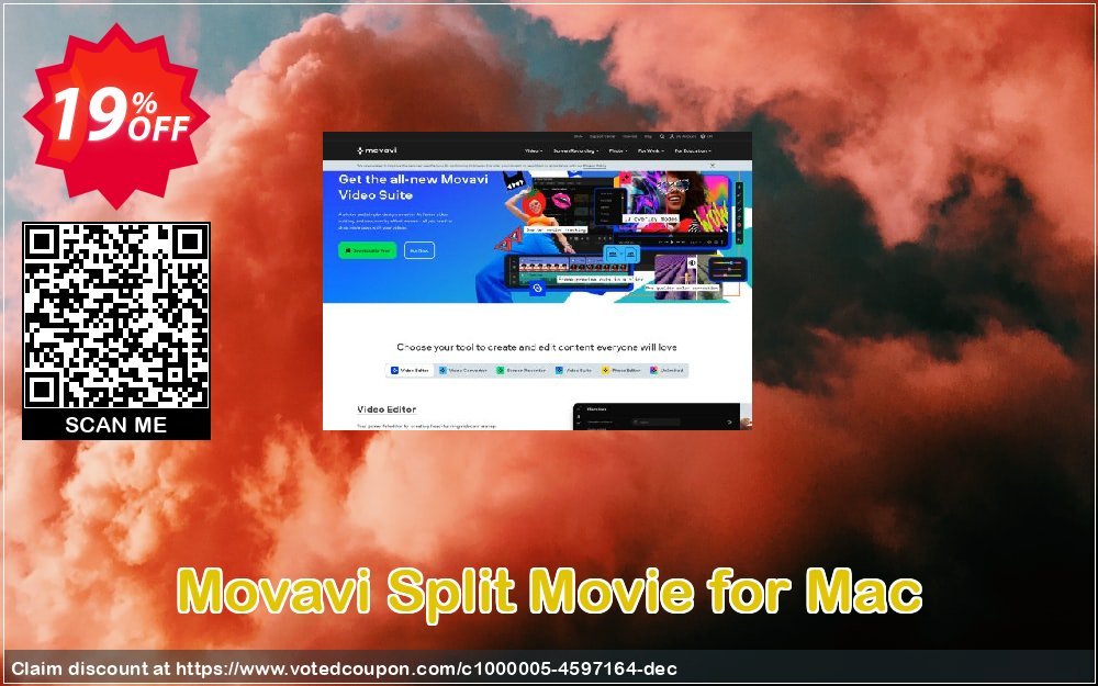 Movavi Split Movie for MAC Coupon Code Apr 2024, 19% OFF - VotedCoupon