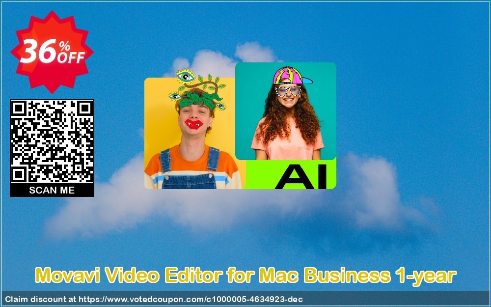 Movavi Video Editor for MAC Business 1-year Coupon, discount 36% OFF Movavi Video Editor for Mac Business 1-year, verified. Promotion: Excellent promo code of Movavi Video Editor for Mac Business 1-year, tested & approved