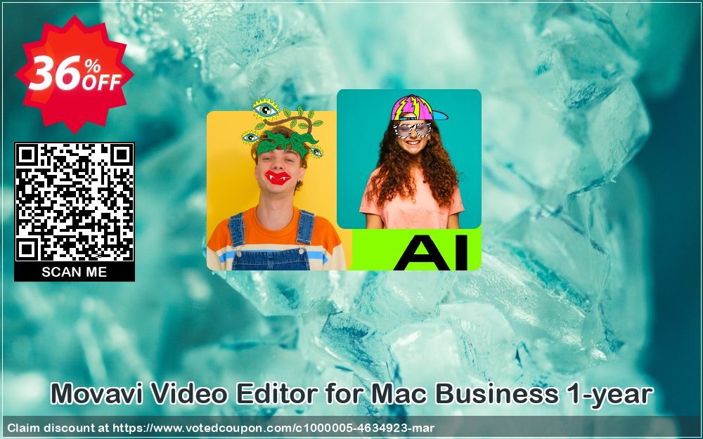 Movavi Video Editor for MAC Business 1-year Coupon, discount 36% OFF Movavi Video Editor for Mac Business 1-year, verified. Promotion: Excellent promo code of Movavi Video Editor for Mac Business 1-year, tested & approved