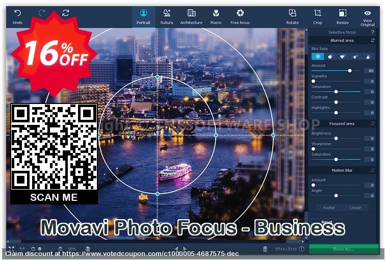 Movavi Photo Focus - Business Coupon Code May 2024, 16% OFF - VotedCoupon