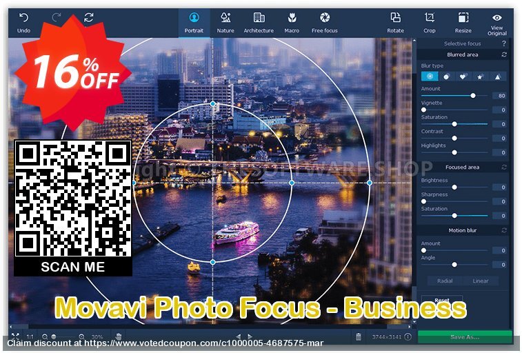 Movavi Photo Focus - Business Coupon Code May 2024, 16% OFF - VotedCoupon