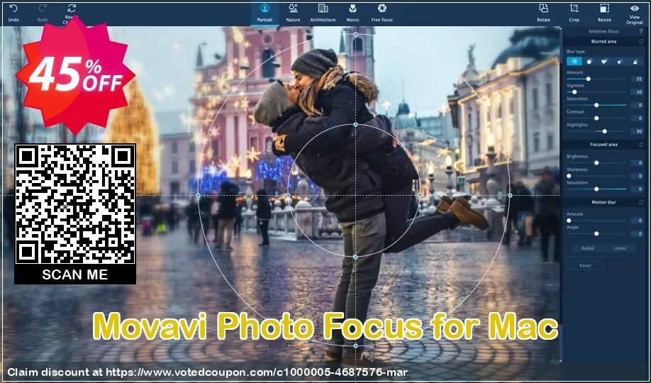 Movavi Photo Focus for MAC Coupon Code Apr 2024, 45% OFF - VotedCoupon