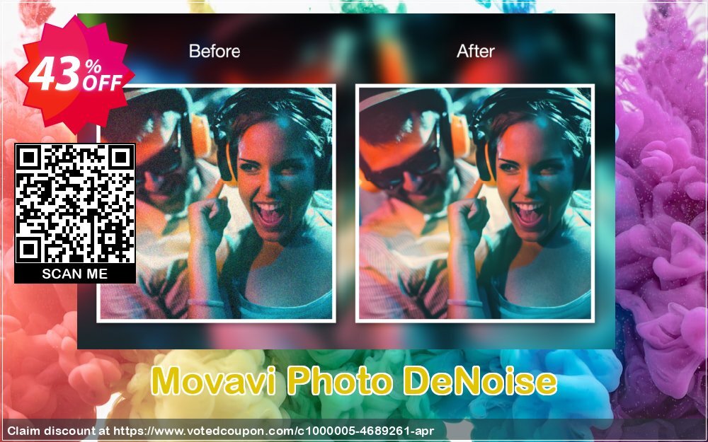 Movavi Photo DeNoise Coupon Code Jun 2024, 43% OFF - VotedCoupon