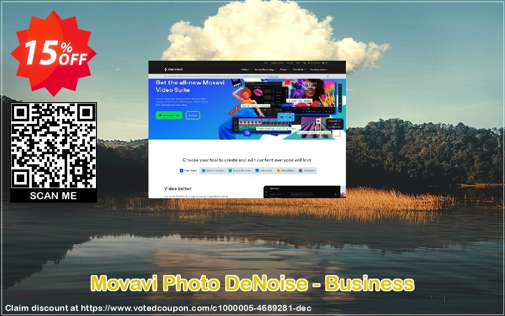 Movavi Photo DeNoise - Business Coupon Code Apr 2024, 15% OFF - VotedCoupon