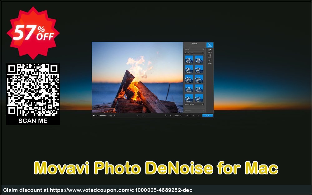 Movavi Photo DeNoise for MAC Coupon, discount 15% Affiliate Discount. Promotion: awesome discounts code of Movavi Photo DeNoise for Mac – Personal 2024
