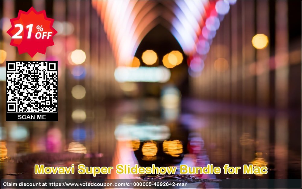 Movavi Super Slideshow Bundle for MAC Coupon Code Apr 2024, 21% OFF - VotedCoupon