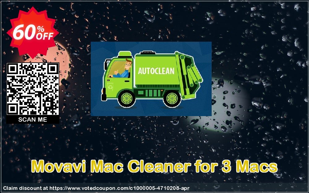 Movavi MAC Cleaner for 3 MACs Coupon Code May 2024, 60% OFF - VotedCoupon