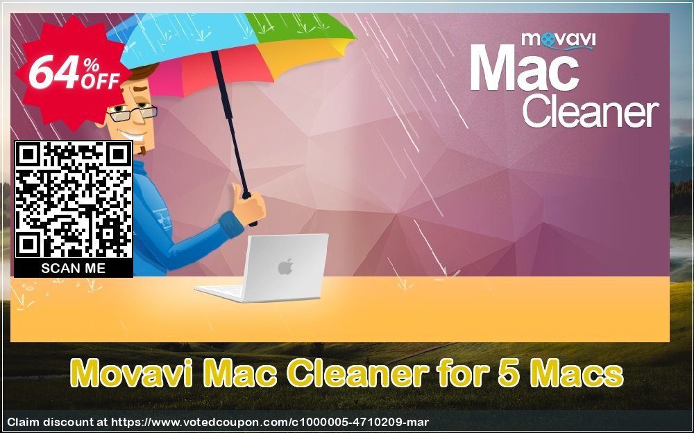 Movavi MAC Cleaner for 5 MACs Coupon Code Apr 2024, 64% OFF - VotedCoupon