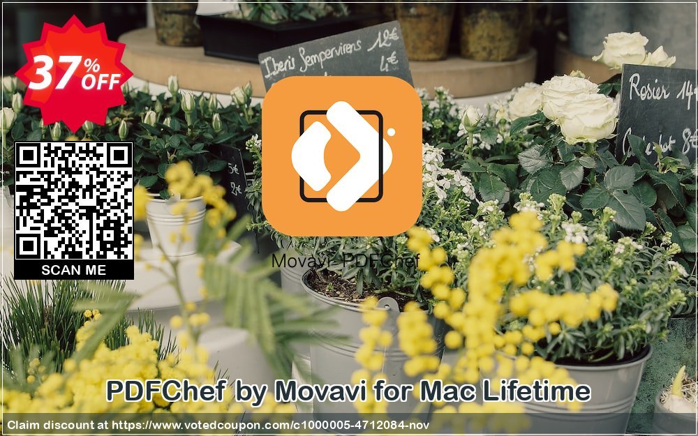 PDFChef by Movavi for MAC Lifetime Coupon, discount Movavi PDF Editor for Mac fearsome deals code 2023. Promotion: fearsome deals code of Movavi PDF Editor for Mac 2023