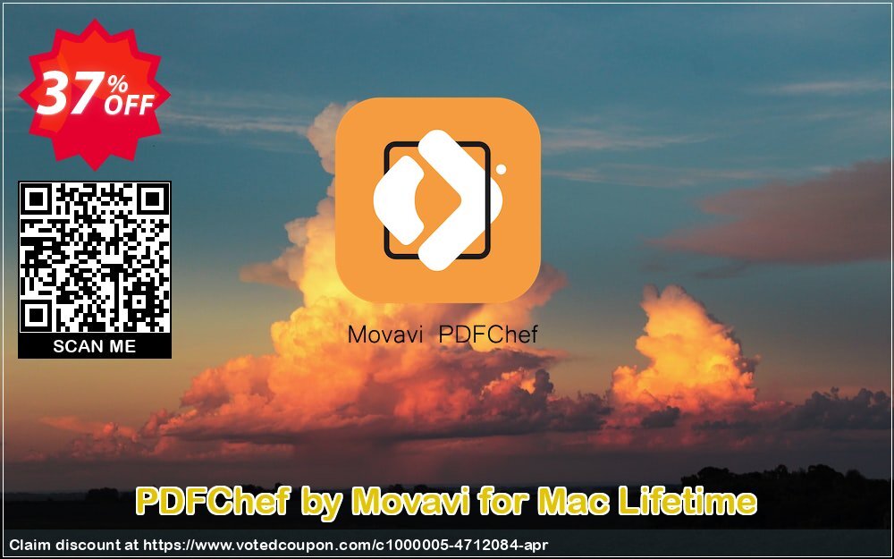 PDFChef by Movavi for MAC Lifetime Coupon, discount Movavi PDF Editor for Mac fearsome deals code 2024. Promotion: fearsome deals code of Movavi PDF Editor for Mac 2024