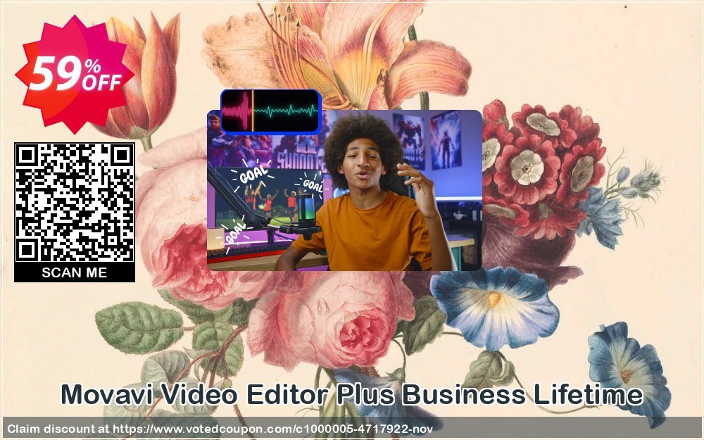 Movavi Video Editor Plus Business Lifetime Coupon, discount 59% OFF Movavi Video Editor Plus Business Lifetime, verified. Promotion: Excellent promo code of Movavi Video Editor Plus Business Lifetime, tested & approved