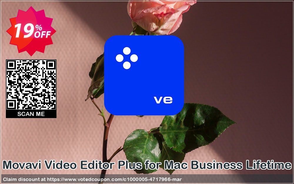 Movavi Video Editor Plus for MAC Business Lifetime Coupon, discount 19% OFF Movavi Video Editor Plus for Mac - Business License, verified. Promotion: Excellent promo code of Movavi Video Editor Plus for Mac - Business License, tested & approved