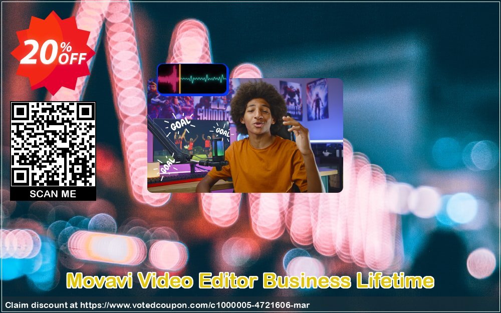 Movavi Video Editor Business Lifetime Coupon Code Apr 2024, 20% OFF - VotedCoupon