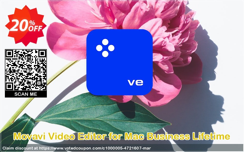 Movavi Video Editor for MAC Business Lifetime Coupon Code Apr 2024, 20% OFF - VotedCoupon