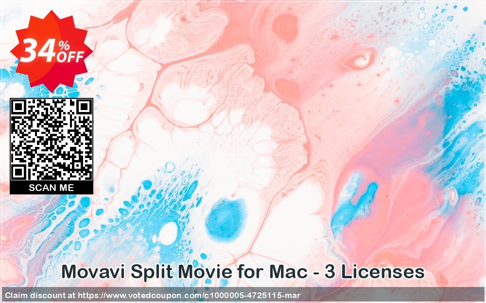 Movavi Split Movie for MAC - 3 Plans Coupon Code May 2024, 34% OFF - VotedCoupon