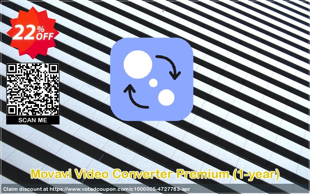 Movavi Video Converter Premium, 1-year  Coupon, discount 20% OFF Movavi Video Converter Premium (1-year), verified. Promotion: Excellent promo code of Movavi Video Converter Premium (1-year), tested & approved