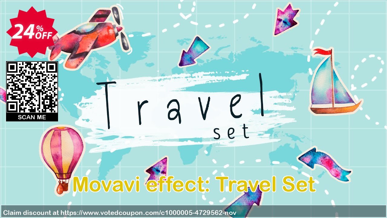 Movavi effect: Travel Set