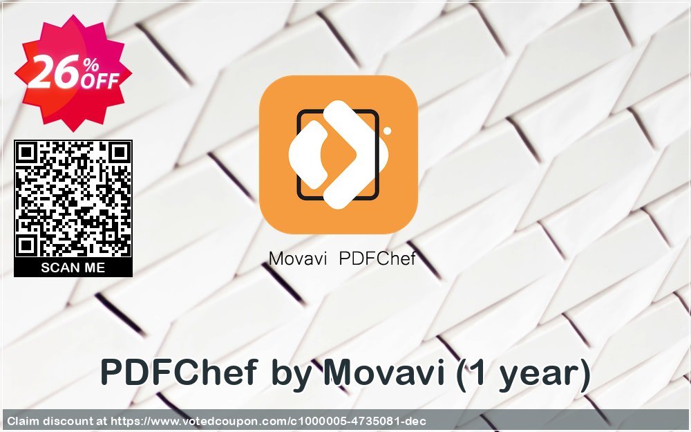 PDFChef by Movavi, Yearly  Coupon Code Apr 2024, 26% OFF - VotedCoupon