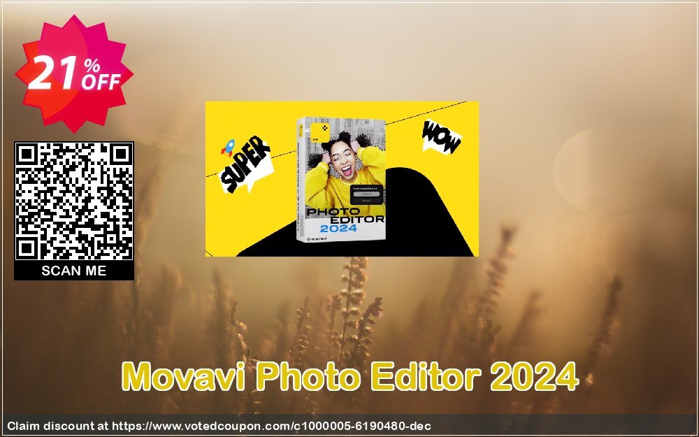 Movavi Photo Editor 2024 Coupon Code Mar 2024, 21% OFF - VotedCoupon