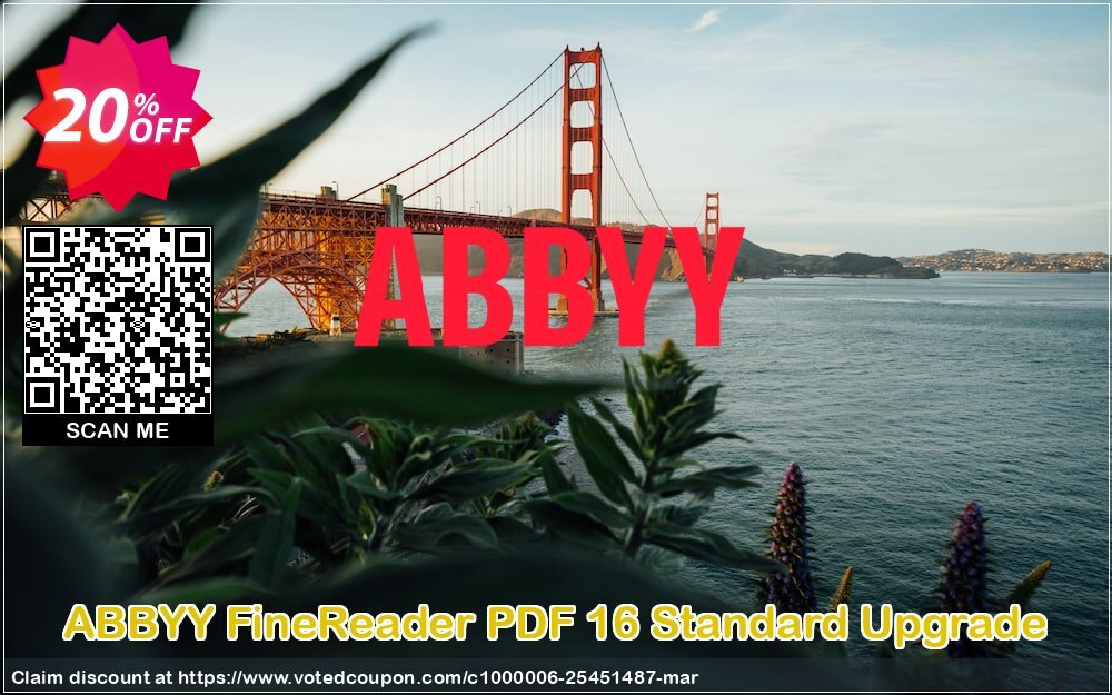 ABBYY FineReader PDF 15 Standard Upgrade Coupon, discount NFR-WW-Spring Sale 2023 Affiliates. Promotion: best discounts code of ABBYY FineReader 15 Standard Upgrade 2023