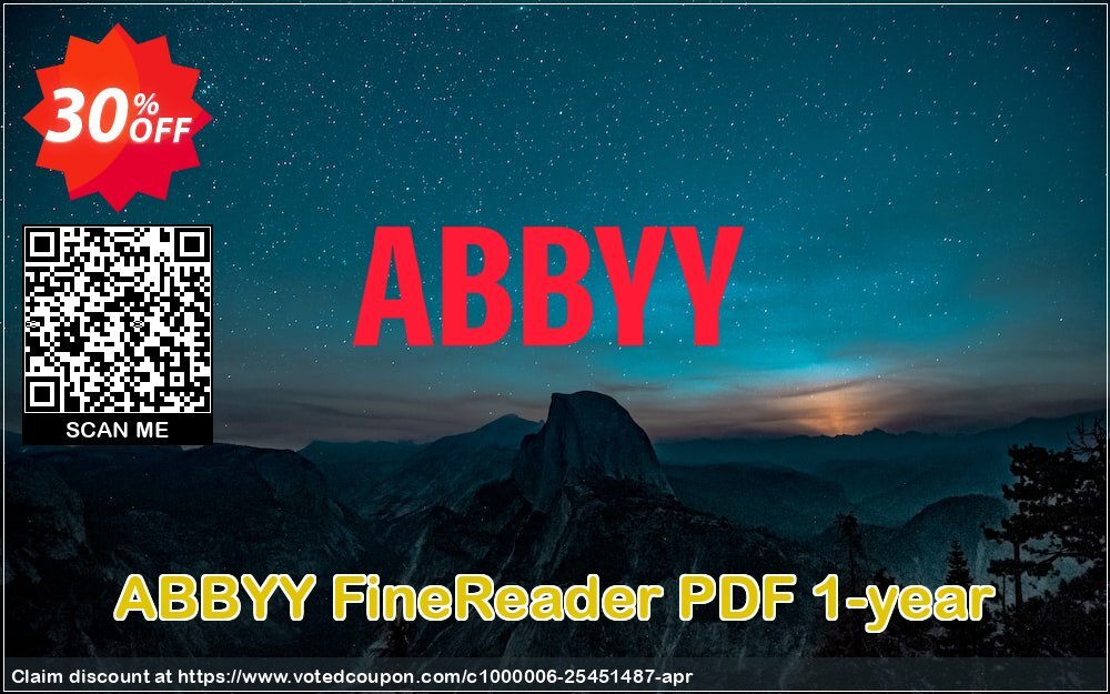 ABBYY FineReader PDF 16 Standard Upgrade Coupon, discount 20% OFF ABBYY FineReader PDF 16 Standard Upgrade, verified. Promotion: Marvelous discounts code of ABBYY FineReader PDF 16 Standard Upgrade, tested & approved