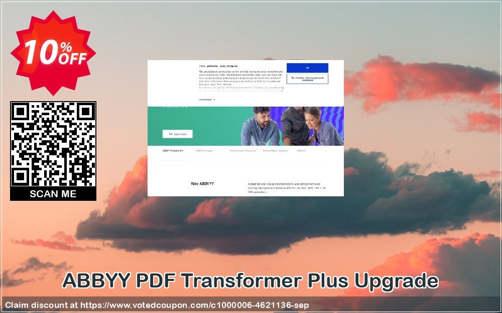 ABBYY PDF Transformer Plus Upgrade Coupon, discount ABBYY PDF Transformer+ Upgrade stunning promo code 2023. Promotion: stunning promo code of ABBYY PDF Transformer+ Upgrade 2023