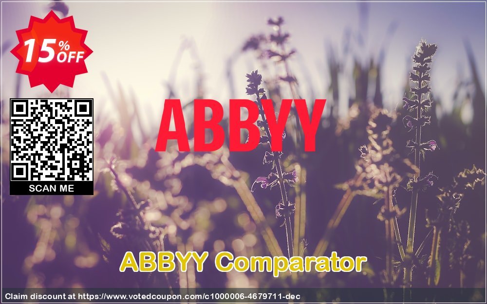 ABBYY Comparator Coupon, discount ABBYY Comparator hottest discount code 2023. Promotion: hottest discount code of ABBYY Comparator 2023