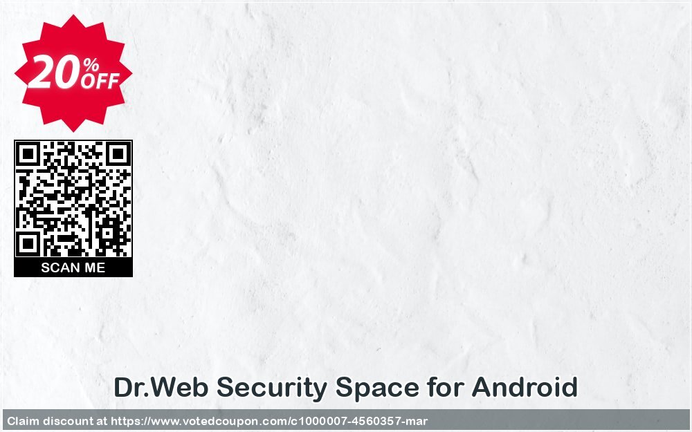 Dr.Web Security Space for Android voted-on promotion codes