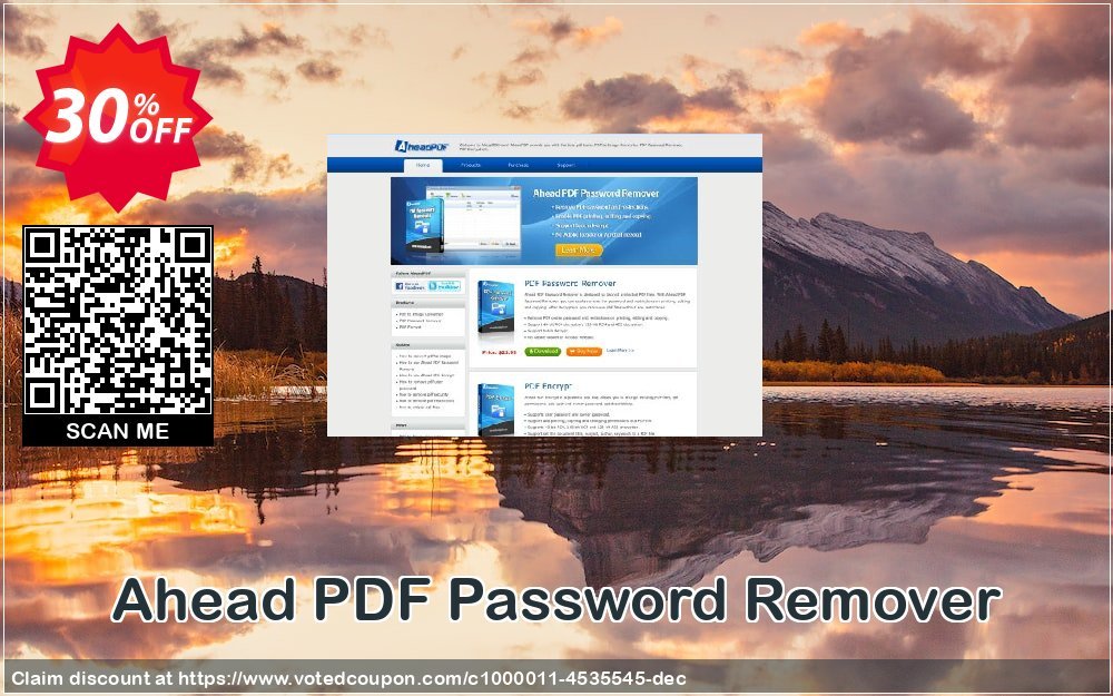 Ahead PDF Password Remover Coupon, discount Ahead PDF Password Remover - Single-User License best offer code 2023. Promotion: best offer code of Ahead PDF Password Remover - Single-User License 2023