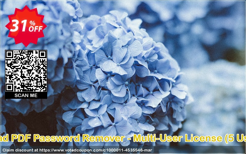 Ahead PDF Password Remover - Multi-User Plan, 5 Users  Coupon Code Apr 2024, 31% OFF - VotedCoupon