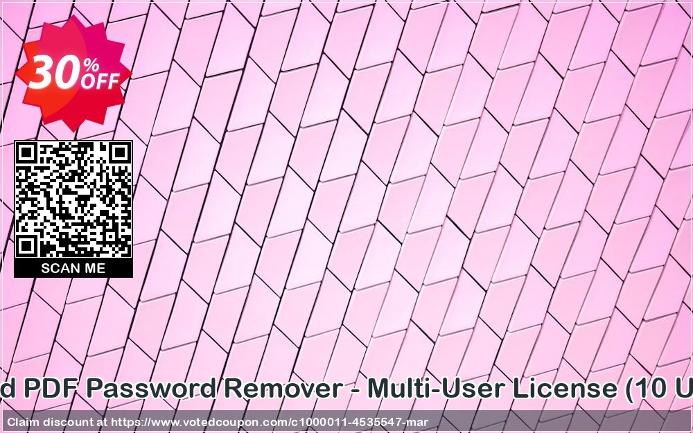 Ahead PDF Password Remover - Multi-User Plan, 10 Users  Coupon, discount Ahead PDF Password Remover - Multi-User License (Up to 10 Users) hottest promo code 2024. Promotion: hottest promo code of Ahead PDF Password Remover - Multi-User License (Up to 10 Users) 2024