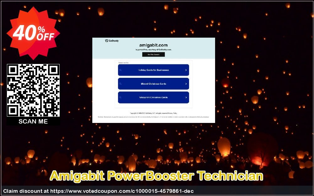 Amigabit PowerBooster Technician Coupon, discount Amigabit PowerBooster Technician wondrous deals code 2023. Promotion: wondrous deals code of Amigabit PowerBooster Technician 2023