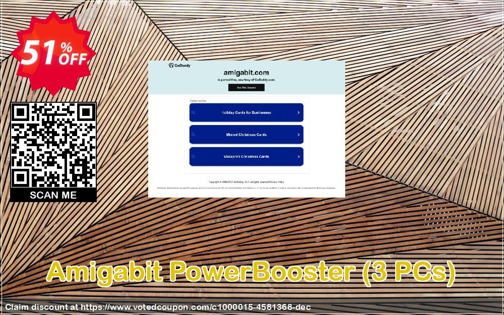 Amigabit PowerBooster, 3 PCs  Coupon, discount 50% Off. Promotion: amazing discount code of Amigabit PowerBooster (3 PCs) 2023