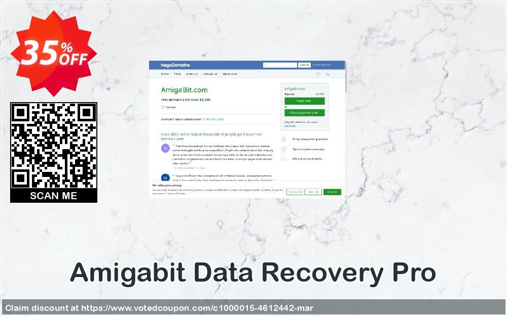 Amigabit Data Recovery Pro Coupon, discount 35% Off. Promotion: stunning promo code of Amigabit Data Recovery Pro 2024