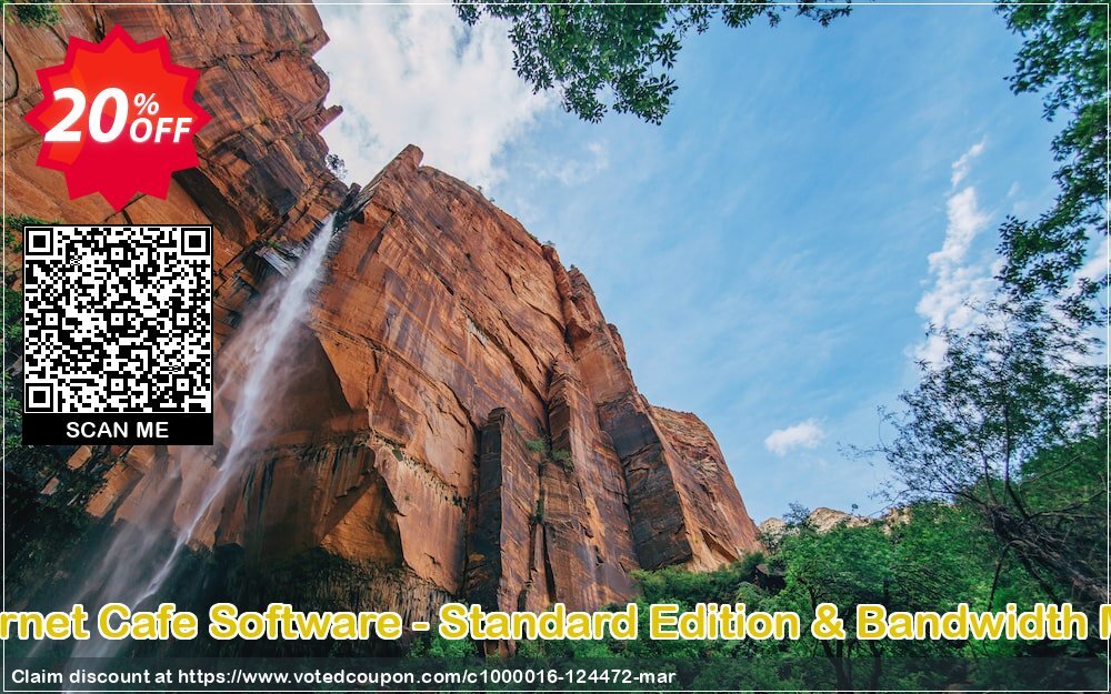 Special Bundle Offer - Internet Cafe Software - Standard Edition & Bandwidth Manager - Premium Edition Coupon Code Apr 2024, 20% OFF - VotedCoupon