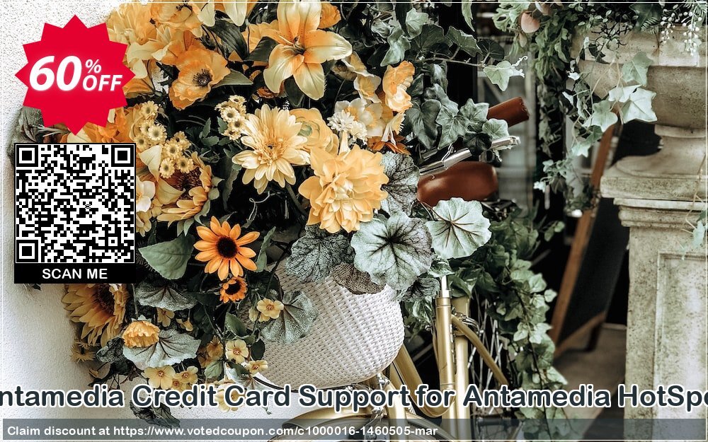 Antamedia Credit Card Support for Antamedia HotSpot Coupon Code May 2024, 60% OFF - VotedCoupon