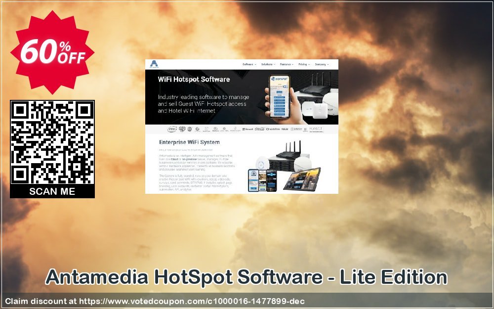 Antamedia HotSpot Software - Lite Edition Coupon Code Apr 2024, 60% OFF - VotedCoupon