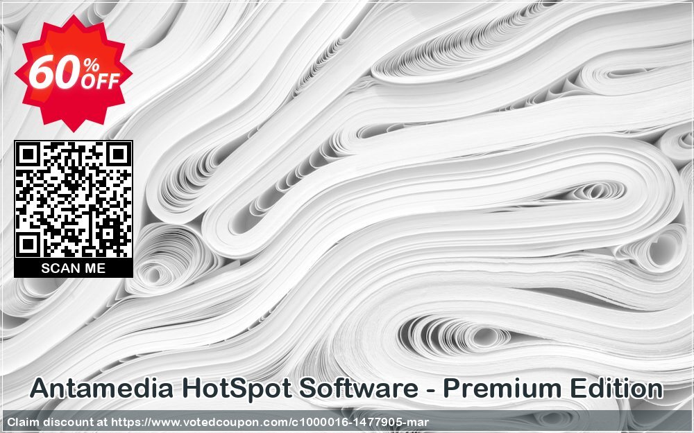 Antamedia HotSpot Software - Premium Edition Coupon Code Jun 2024, 60% OFF - VotedCoupon